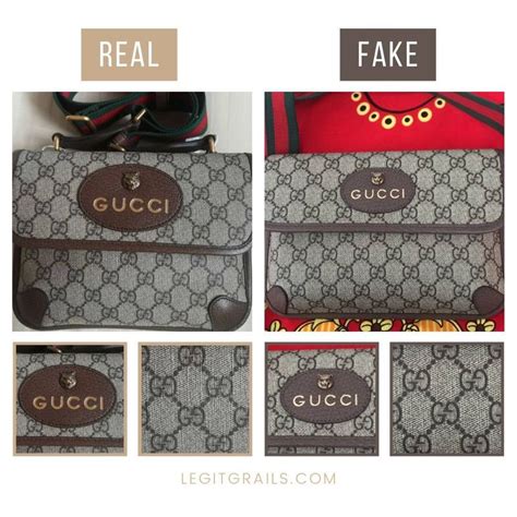 difference between real and fake gucci|how to authenticate vintage gucci.